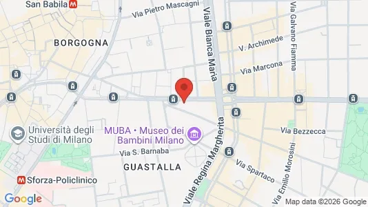 Rooms for rent i Milano Zona 1 - Centro storico - kort over placeringen