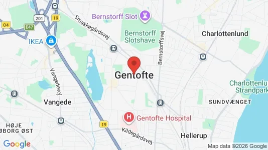 Apartments for rent in Gentofte - Photo from Google Street View