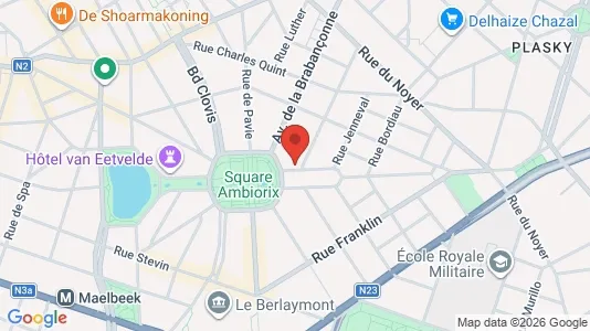 Apartments for rent i Stad Brussel - kort over placeringen