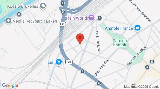 Apartments for rent i Brussels Schaarbeek - kort over placeringen