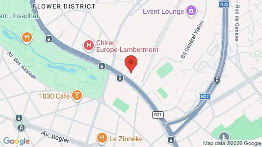 Apartments for rent i Brussels Schaarbeek - kort over placeringen