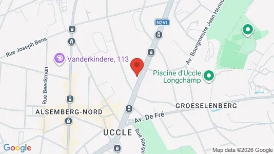 Apartments for rent in Brussels Ukkel - Photo from Google Street View