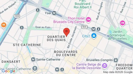 Apartments for rent in Stad Brussel - Photo from Google Street View