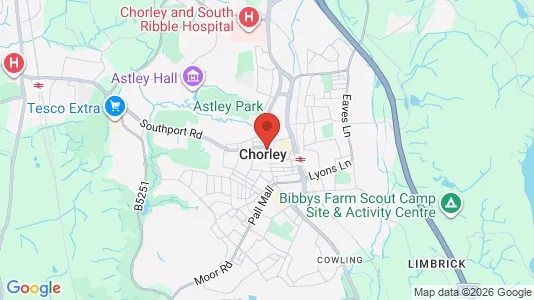 Apartments for rent in Chorley - Lancashire - Photo from Google Street View