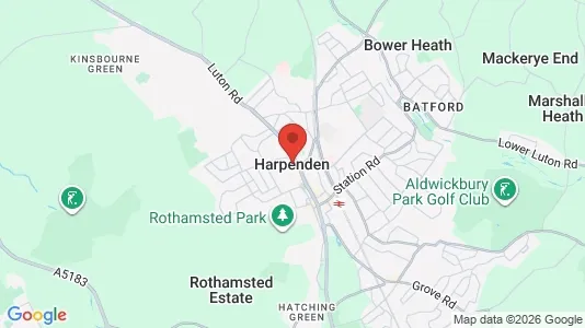 Houses for rent in Harpenden - Hertfordshire - Photo from Google Street View