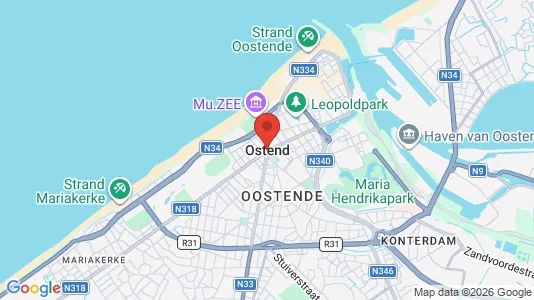 Apartments for rent in Oostende - Photo from Google Street View