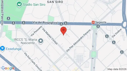 Rooms for rent i Milano Zona 7 - Baggio, De Angeli, San Siro - kort over placeringen