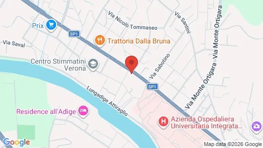 Rooms for rent in Verona - Photo from Google Street View