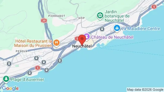 Apartments for rent i Neuenburg - kort over placeringen