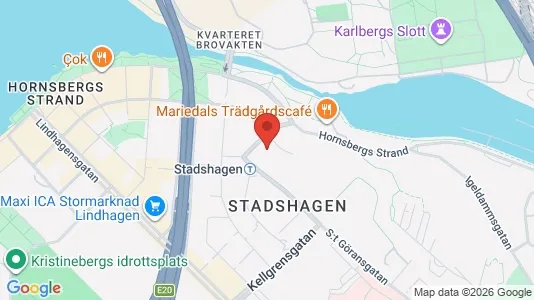 Apartments for rent i Kungsholmen - kort over placeringen