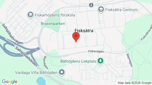 Apartments for rent i Nacka - kort over placeringen