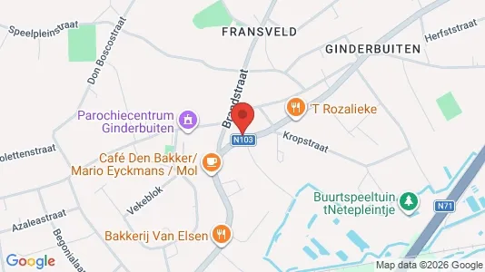 Apartments for rent i Mol - kort over placeringen