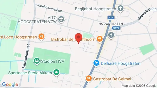 Apartments for rent i Hoogstraten - kort over placeringen