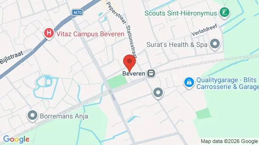 Apartments for rent i Beveren - kort over placeringen