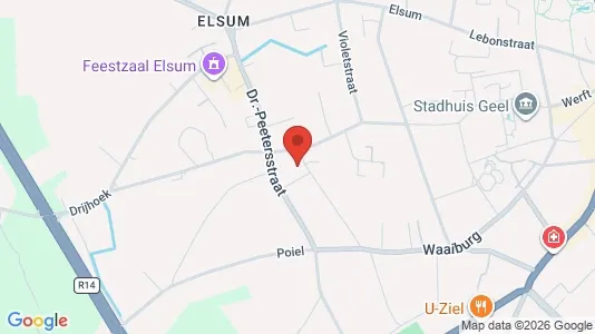 Apartments for rent i Geel - kort over placeringen