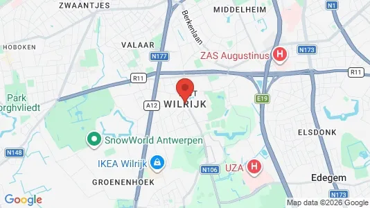 Houses for rent i Antwerp Wilrijk - kort over placeringen