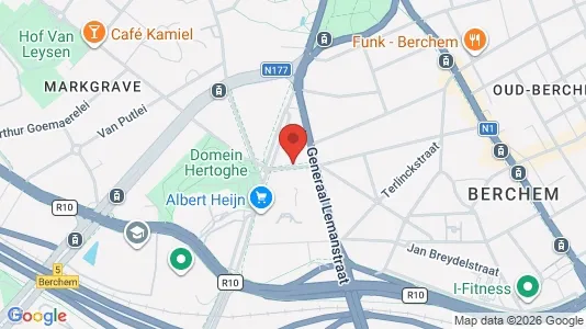 Apartments for rent i Stad Antwerp - kort over placeringen