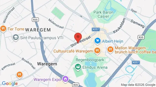 Apartments for rent in Waregem - Photo from Google Street View