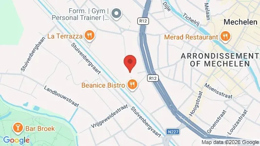Apartments for rent i Mechelen - kort over placeringen
