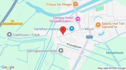 Apartments for rent i Beveren - kort over placeringen