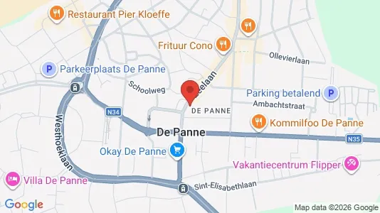 Apartments for rent in De Panne - Photo from Google Street View