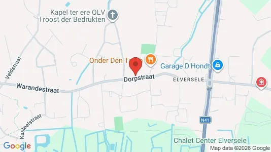 Apartments for rent i Temse - kort over placeringen
