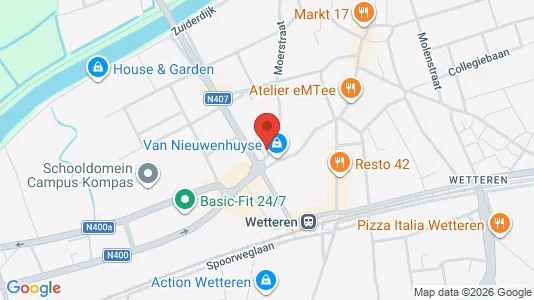 Apartments for rent i Wetteren - kort over placeringen