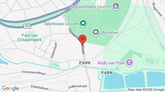 Apartments for rent i Leuven - kort over placeringen