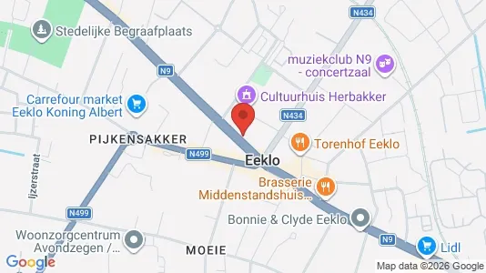 Apartments for rent i Eeklo - kort over placeringen