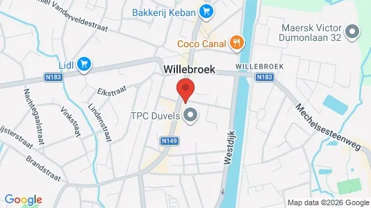 Apartments for rent in Willebroek - Photo from Google Street View