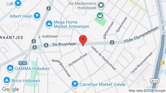 Apartments for rent i Antwerp Wilrijk - kort over placeringen