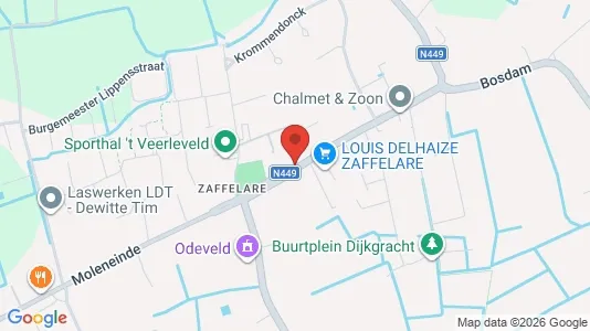 Apartments for rent i Lochristi - kort over placeringen
