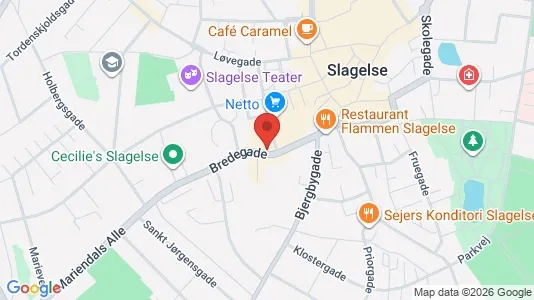Apartments for rent i Slagelse - kort over placeringen