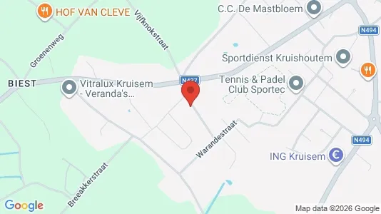 Apartments for rent i Kruisem - kort over placeringen
