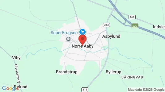 Apartments for rent in Nørre Aaby - Photo from Google Street View