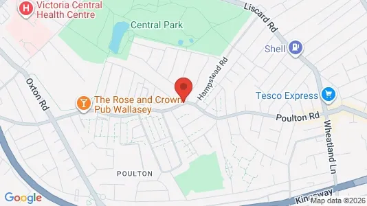 Apartments for rent in Wallasey - Merseyside - Photo from Google Street View