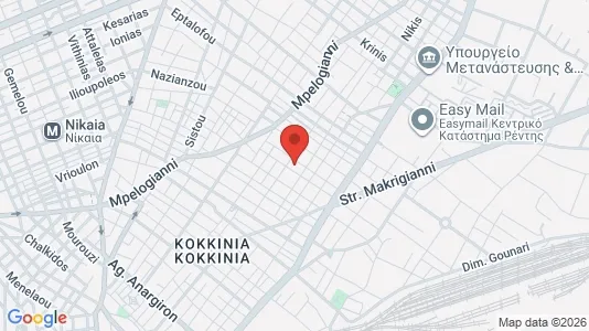 Apartments for rent i Nikaia-Agios Ioannis Rentis - kort over placeringen
