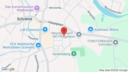 Apartments for rent i Schrems - kort over placeringen