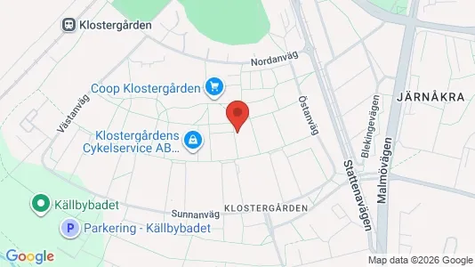 Apartments for rent i Lund - kort over placeringen