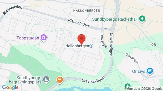 Apartments for rent i Sundbyberg - kort over placeringen