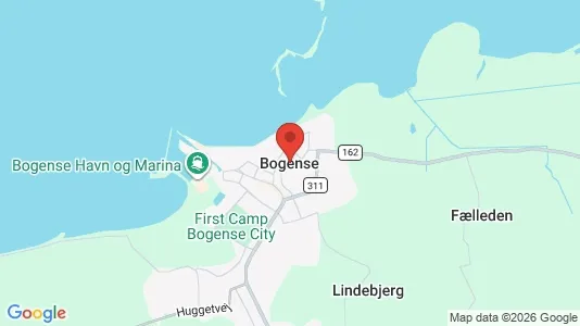 Houses for rent i Bogense - kort over placeringen