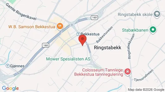 Apartments for rent i Bærum - kort over placeringen