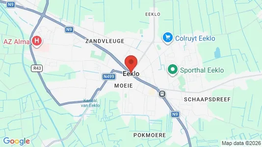 Houses for rent i Eeklo - kort over placeringen
