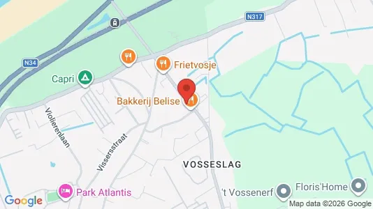 Apartments for rent i De Haan - kort over placeringen