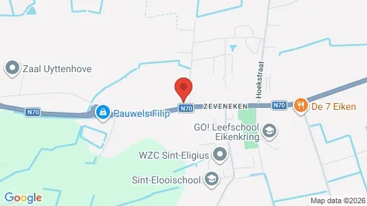 Apartments for rent i Lochristi - kort over placeringen