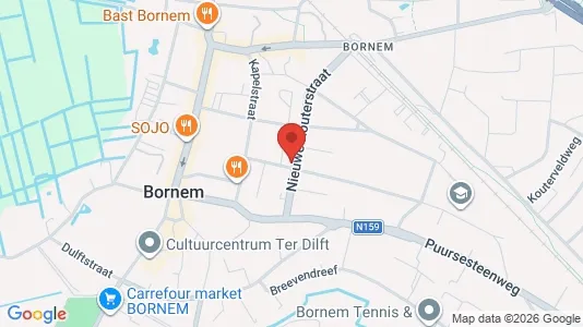 Apartments for rent i Bornem - kort over placeringen