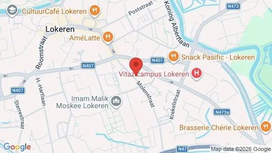 Apartments for rent i Lokeren - kort over placeringen