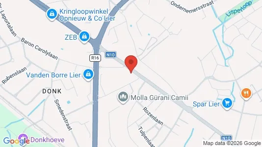Apartments for rent i Lier - kort over placeringen