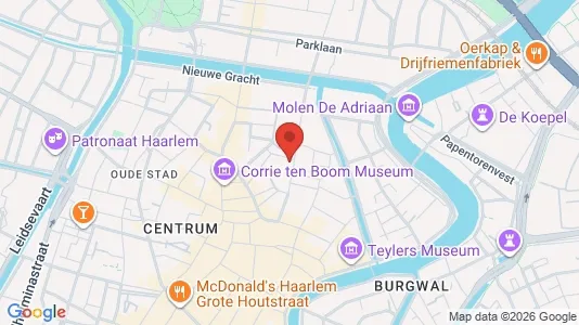Apartments for rent i Haarlem - kort over placeringen