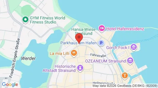 Apartments for rent i Vorpommern-Rügen - kort over placeringen